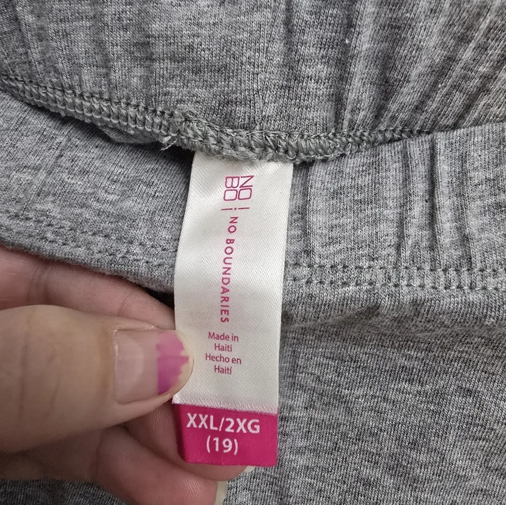 No Boundaries Womens Size XXL Gray Leggings - Picture 4 of 6